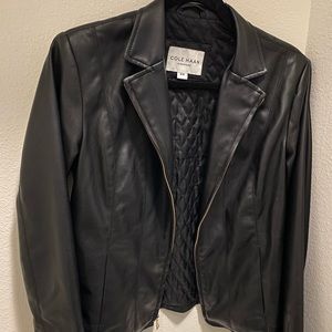 Cole Haan Signature faux leather jacket